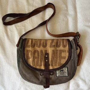 Brown Crossbody Leather Bag